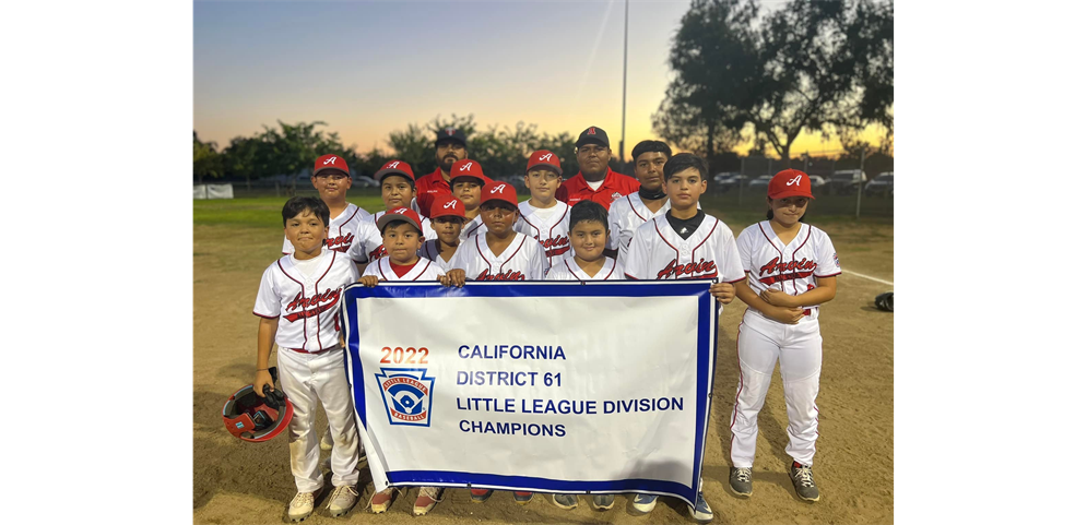 2022 Little League District 61Champions